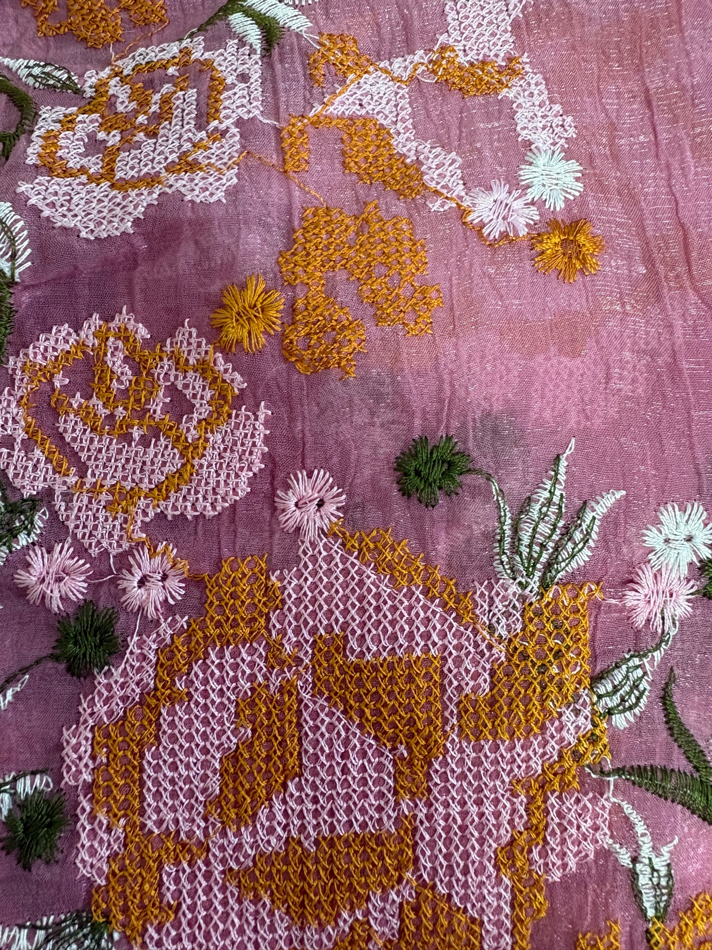 Crunchy Pure Chiffon Saree