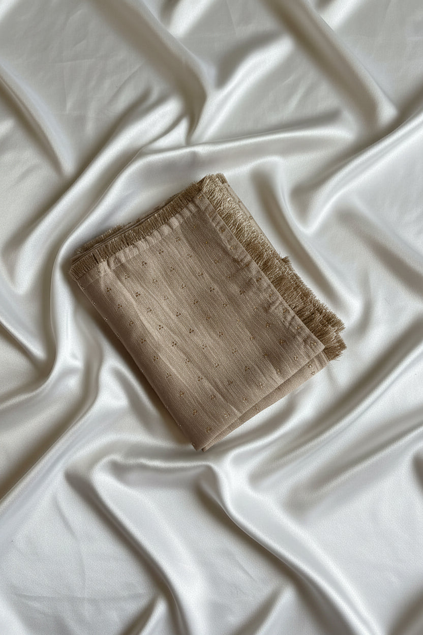 Antique Gold Pure Tissue Silk Saree