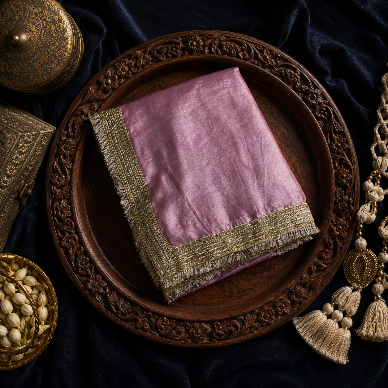 Banarasi tissue silk saree