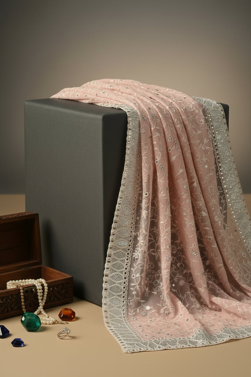 Onion Pink / Mauve  Saree