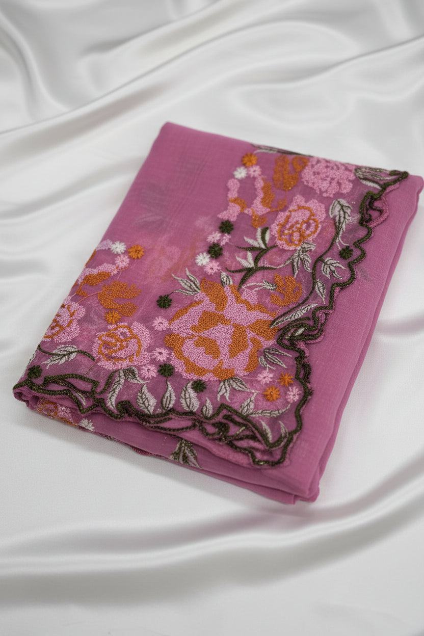 Crunchy Pure Chiffon Saree
