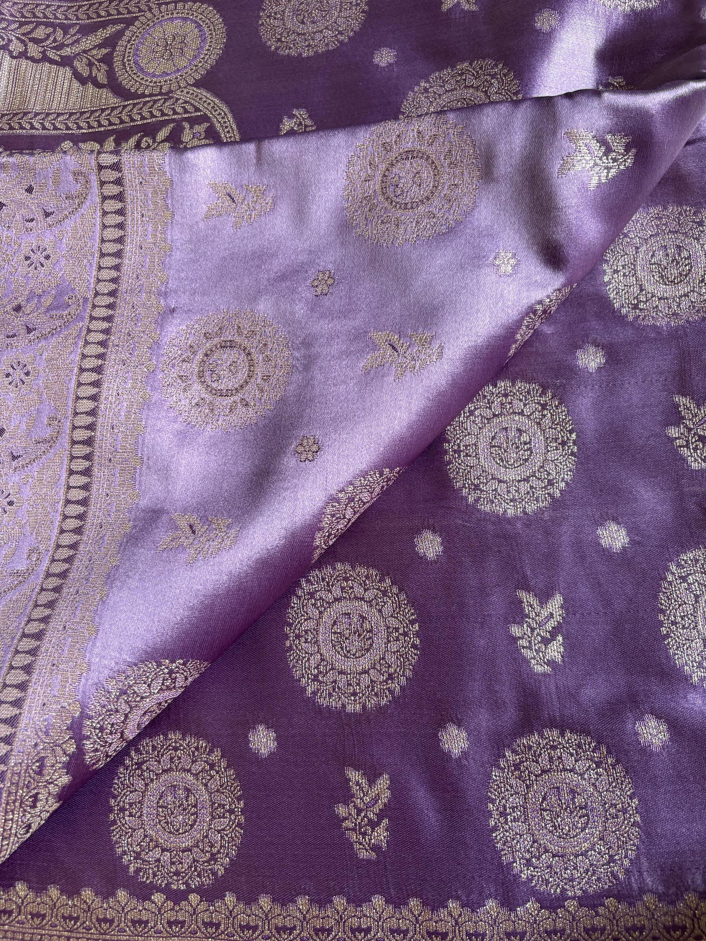 Royal Purple Jamun Soft Silk Saree
