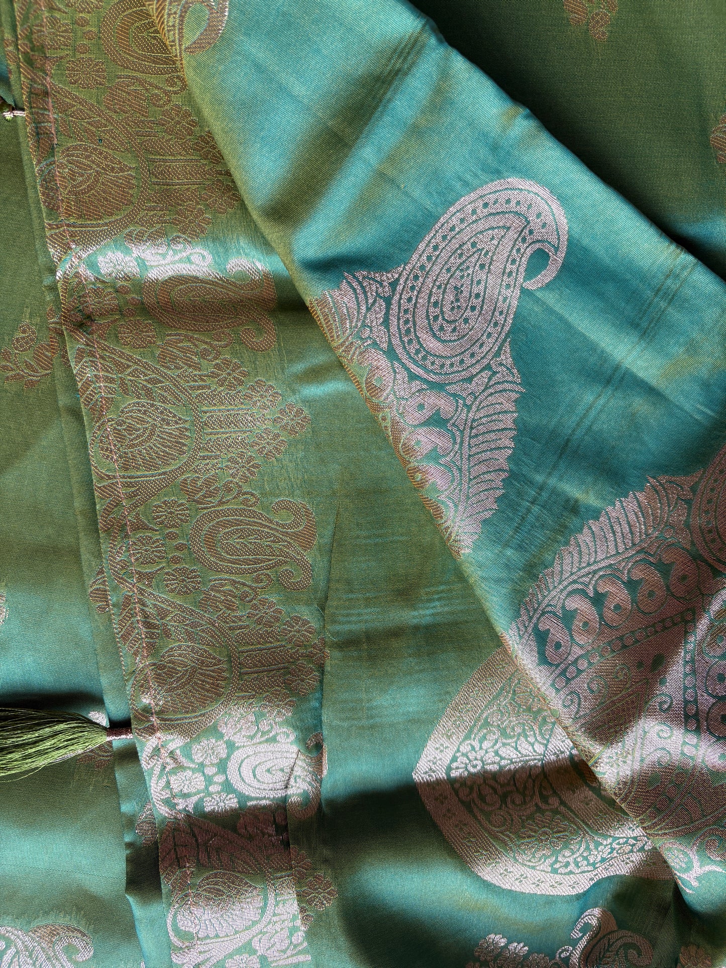 Mehendi Green  Soft Silk Saree