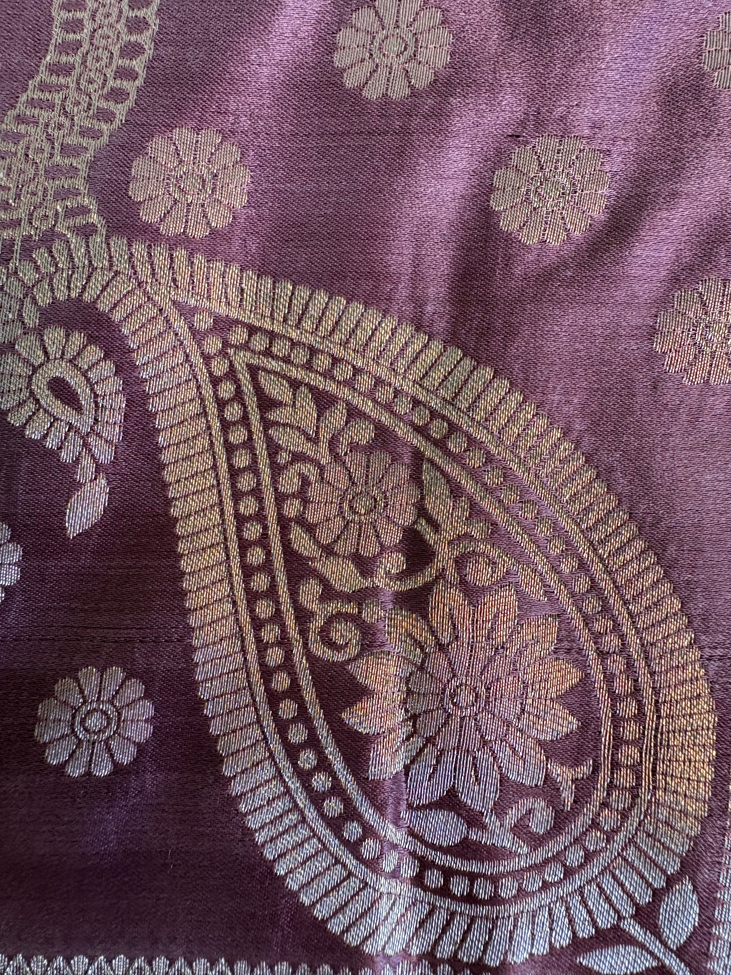 Royal Purple  Soft Silk Saree