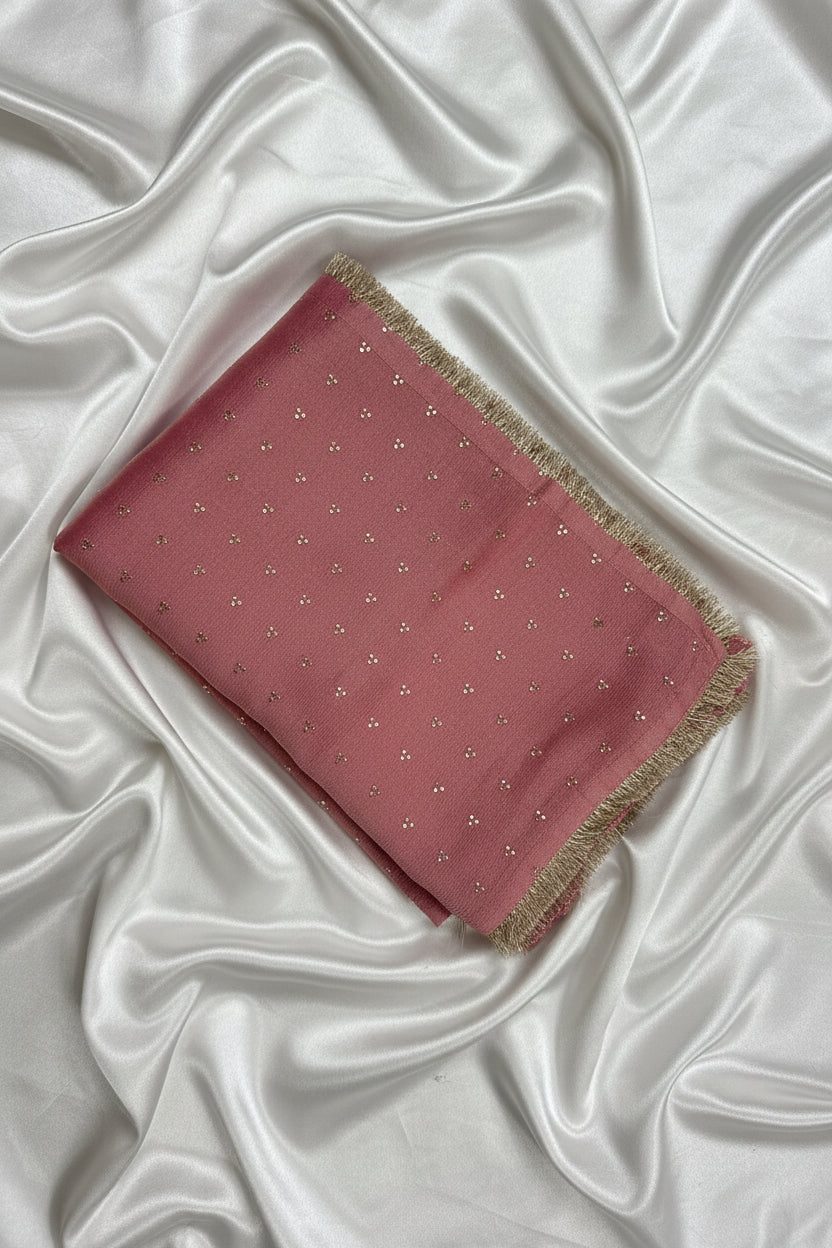 Wine/Maroon Pure Tissue Silk Saree