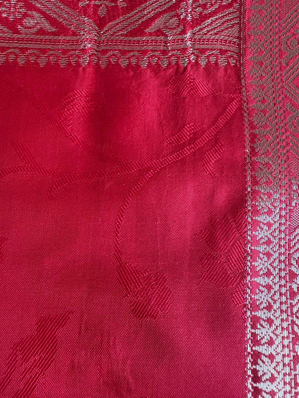 Bridal Red Soft Silk Saree